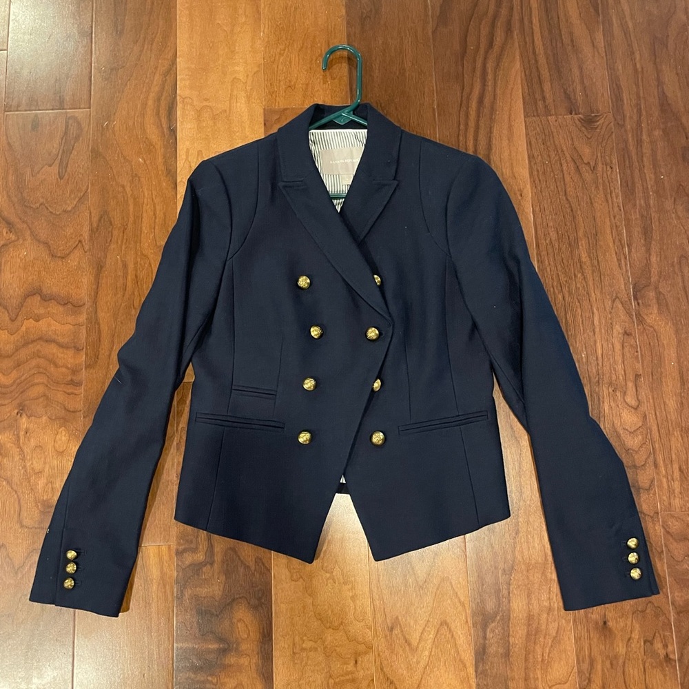 Banana Republic Navy blue blazer size 6